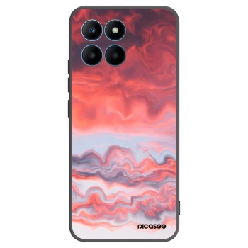 Picasee husă neagră din silicon pentru Honor 70 Lite - Sunset