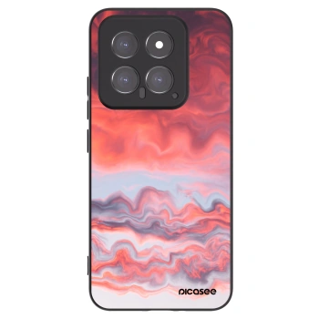 Picasee husă neagră din silicon pentru Xiaomi 14 - Sunset