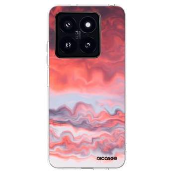 Picasee husă transparentă din silicon pentru Xiaomi 14 Pro - Sunset