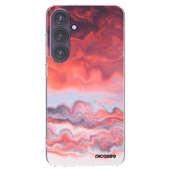 Picasee husă transparentă din silicon pentru Samsung Galaxy S24+ S926B 5G - Sunset