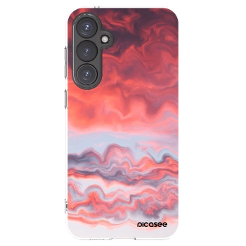 Picasee husă transparentă din silicon pentru Samsung Galaxy S23 FE S711B - Sunset