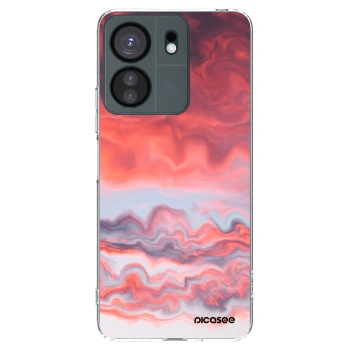 Picasee husă transparentă din silicon pentru Xiaomi Redmi 13C 4G - Sunset