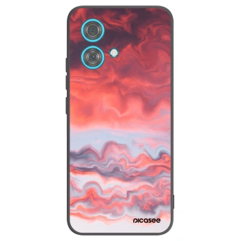 Picasee husă neagră din silicon pentru Motorola Edge 40 Neo - Sunset