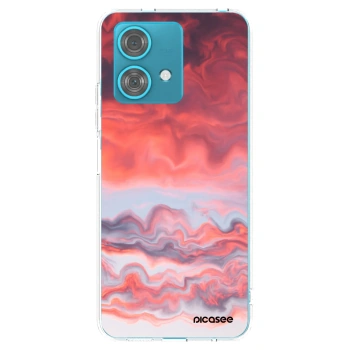 Picasee husă transparentă din silicon pentru Motorola Edge 40 Neo - Sunset