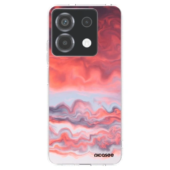 Picasee husă transparentă din silicon pentru Xiaomi Poco X6 - Sunset