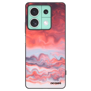 Picasee husă neagră din silicon pentru Xiaomi Redmi Note 13 5G - Sunset