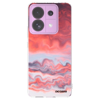 Picasee husă transparentă din silicon pentru Xiaomi Redmi Note 13 Pro 5G - Sunset
