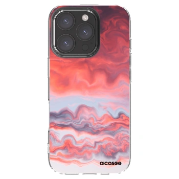 Picasee husă transparentă din silicon pentru Apple iPhone 16 Pro - Sunset