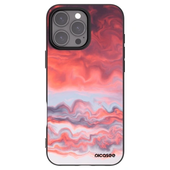 Picasee husă neagră din silicon pentru Apple iPhone 16 Pro Max - Sunset