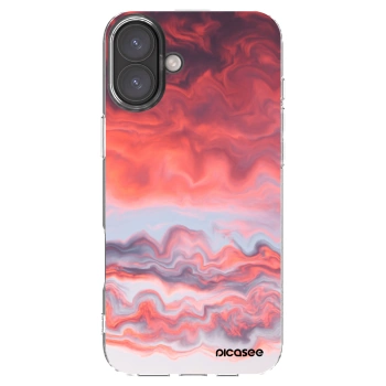 Picasee husă transparentă din silicon pentru Apple iPhone 16 Plus - Sunset