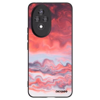 Picasee husă neagră din silicon pentru Honor 200 5G - Sunset