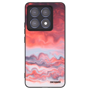 Picasee husă neagră din silicon pentru Xiaomi 14T Pro - Sunset