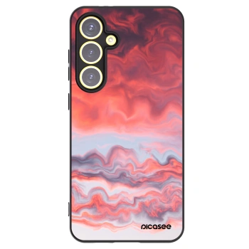 Picasee husă neagră din silicon pentru Samsung Galaxy S24 FE S721B - Sunset
