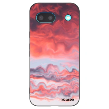Picasee husă neagră din silicon pentru Google Pixel 8a - Sunset