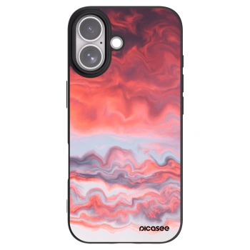 Picasee husă neagră din silicon pentru Apple iPhone 17 - Sunset