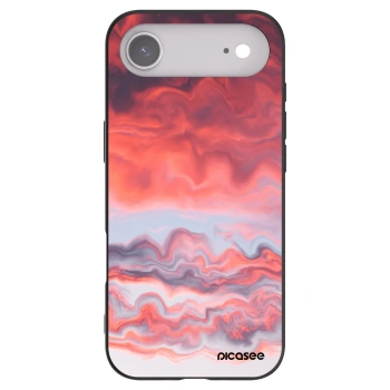 Picasee husă neagră din silicon pentru Apple iPhone Air - Sunset