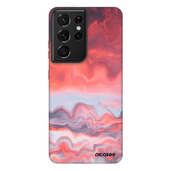 Picasee Fashion Case pentru Samsung Galaxy S21 Ultra 5G G998B - Sunset