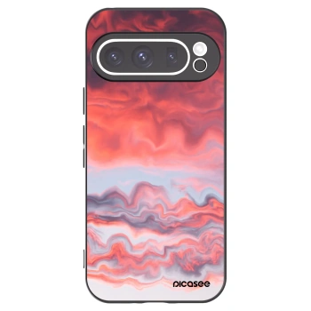 Picasee husă neagră din silicon pentru Google Pixel 9 Pro XL - Sunset