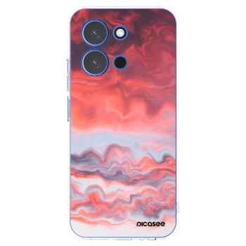 Picasee husă transparentă din silicon pentru Xiaomi Redmi 15C 4G - Sunset