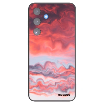 Picasee husă neagră din silicon pentru Samsung Galaxy S25 FE 5G - Sunset