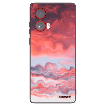 Picasee husă neagră din silicon pentru Motorola Edge 50 Fusion - Sunset