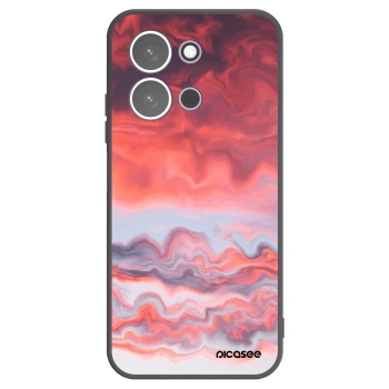Picasee husă neagră din silicon pentru Xiaomi Redmi 15C 5G - Sunset