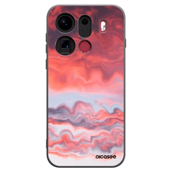 Picasee husă neagră din silicon pentru OPPO Find X9 Pro - Sunset