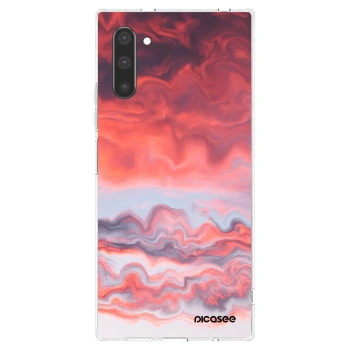 Picasee husă transparentă din silicon pentru Samsung Galaxy Note 10 N970F - Sunset