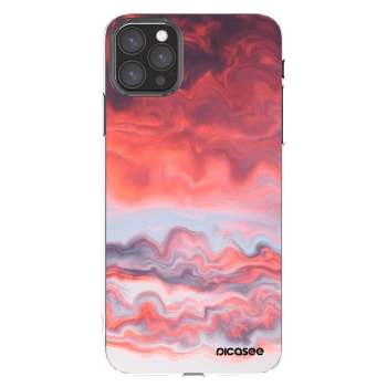 Picasee husă transparentă din silicon pentru Apple iPhone 11 Pro Max - Sunset