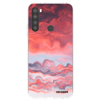 Picasee husă transparentă din silicon pentru Xiaomi Redmi Note 8 - Sunset