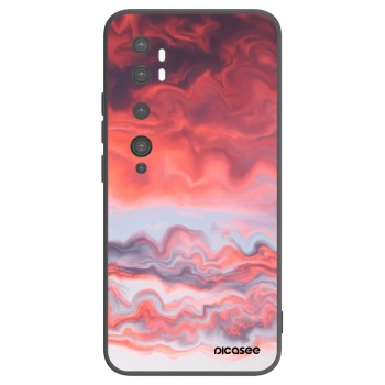 Picasee husă neagră din silicon pentru Xiaomi Mi Note 10 (Pro) - Sunset