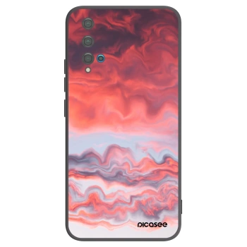 Picasee husă neagră din silicon pentru Huawei Nova 5T - Sunset
