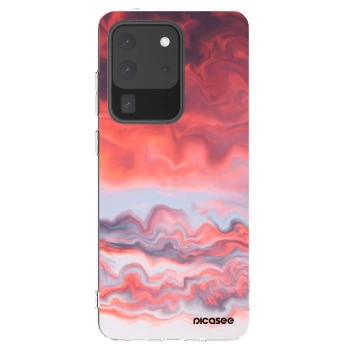 Picasee husă transparentă din silicon pentru Samsung Galaxy S20 Ultra 5G G988F - Sunset