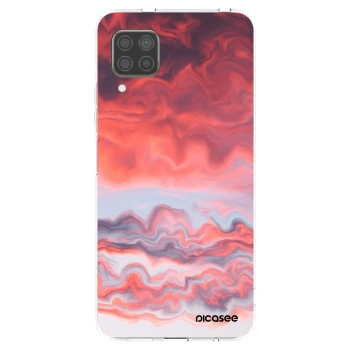 Picasee husă transparentă din silicon pentru Huawei P40 Lite - Sunset