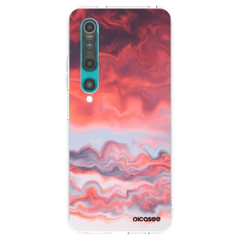 Picasee husă transparentă din silicon pentru Xiaomi Mi 10 - Sunset