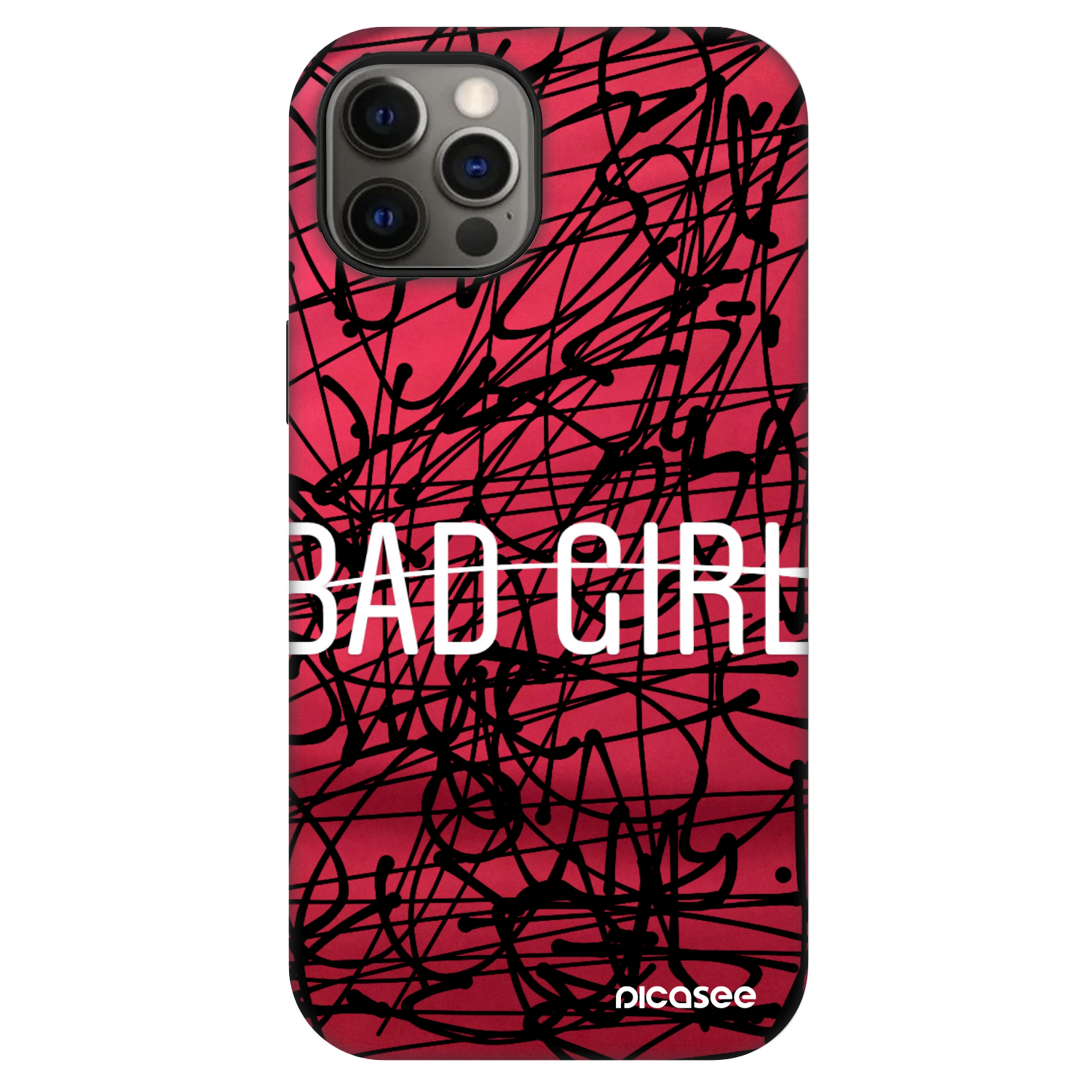 Picasee Fashion Case MagSafe pentru Apple iPhone 12 Pro - Bad girl
