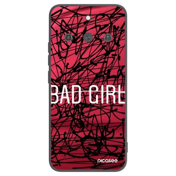 Picasee husă neagră din silicon pentru Realme 11 Pro+ - Bad girl