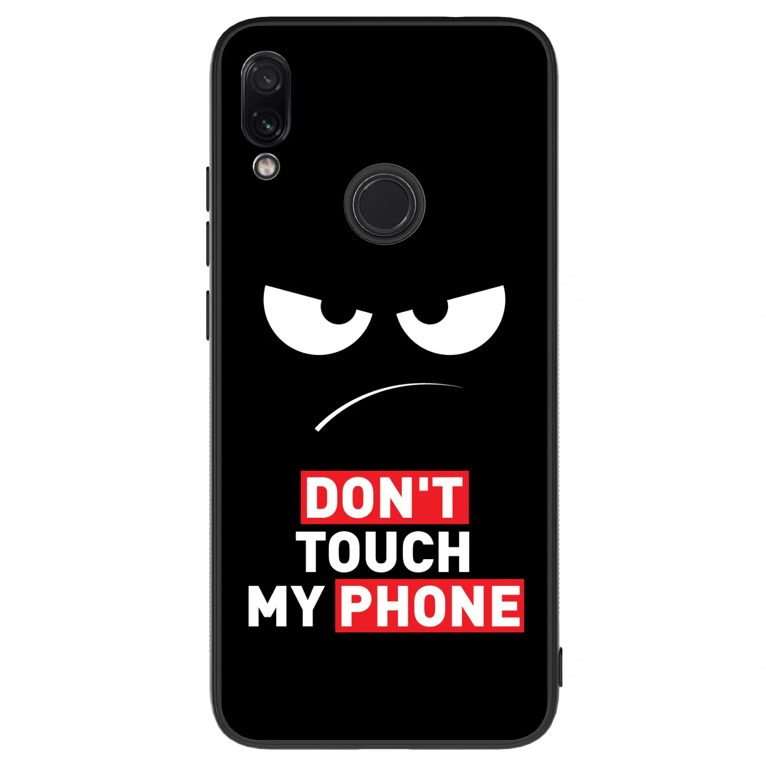 Picasee ULTIMATE CASE pentru Xiaomi Redmi Note 7 - Angry Eyes - Transparent