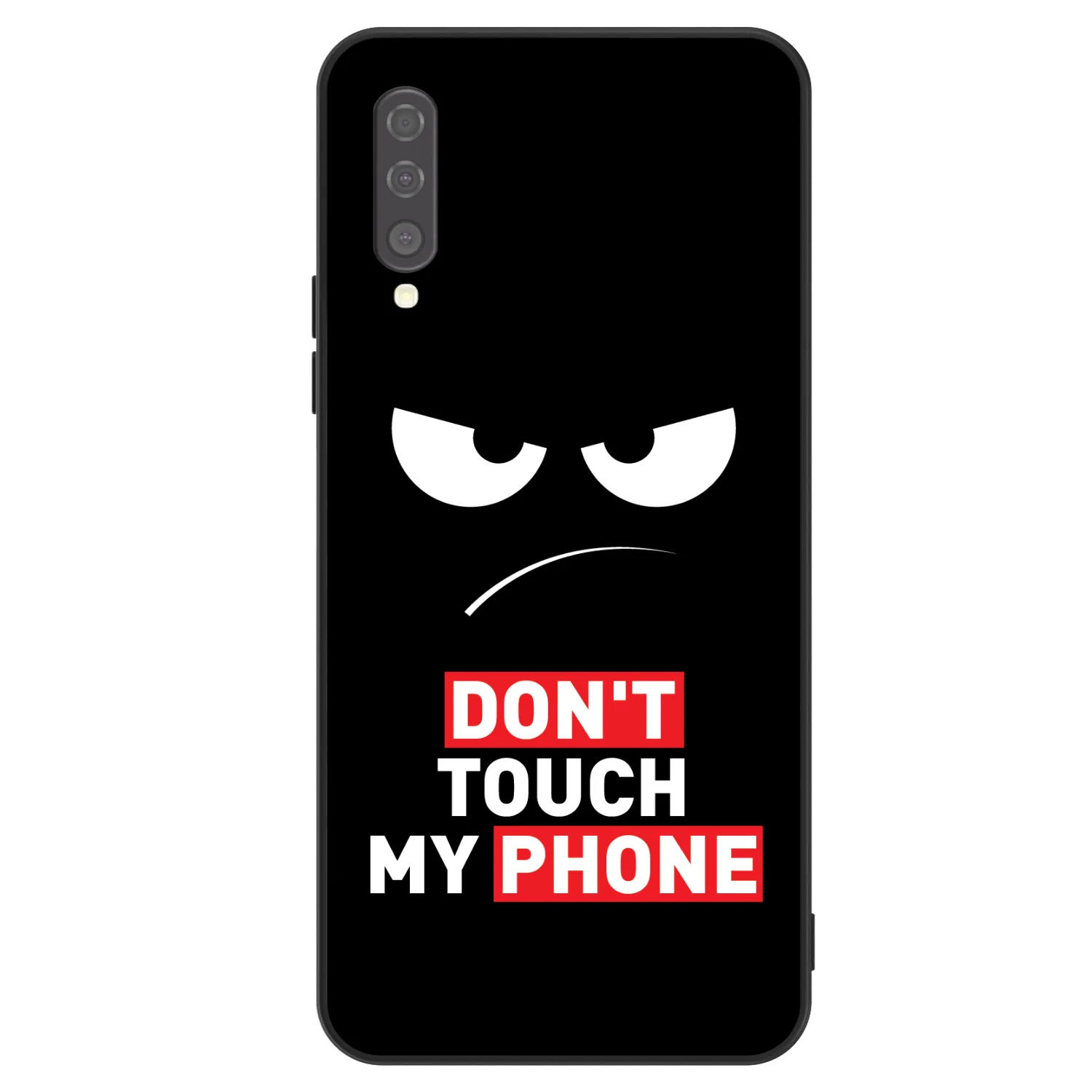 Picasee ULTIMATE CASE pentru Samsung Galaxy A50 A505F - Angry Eyes - Transparent