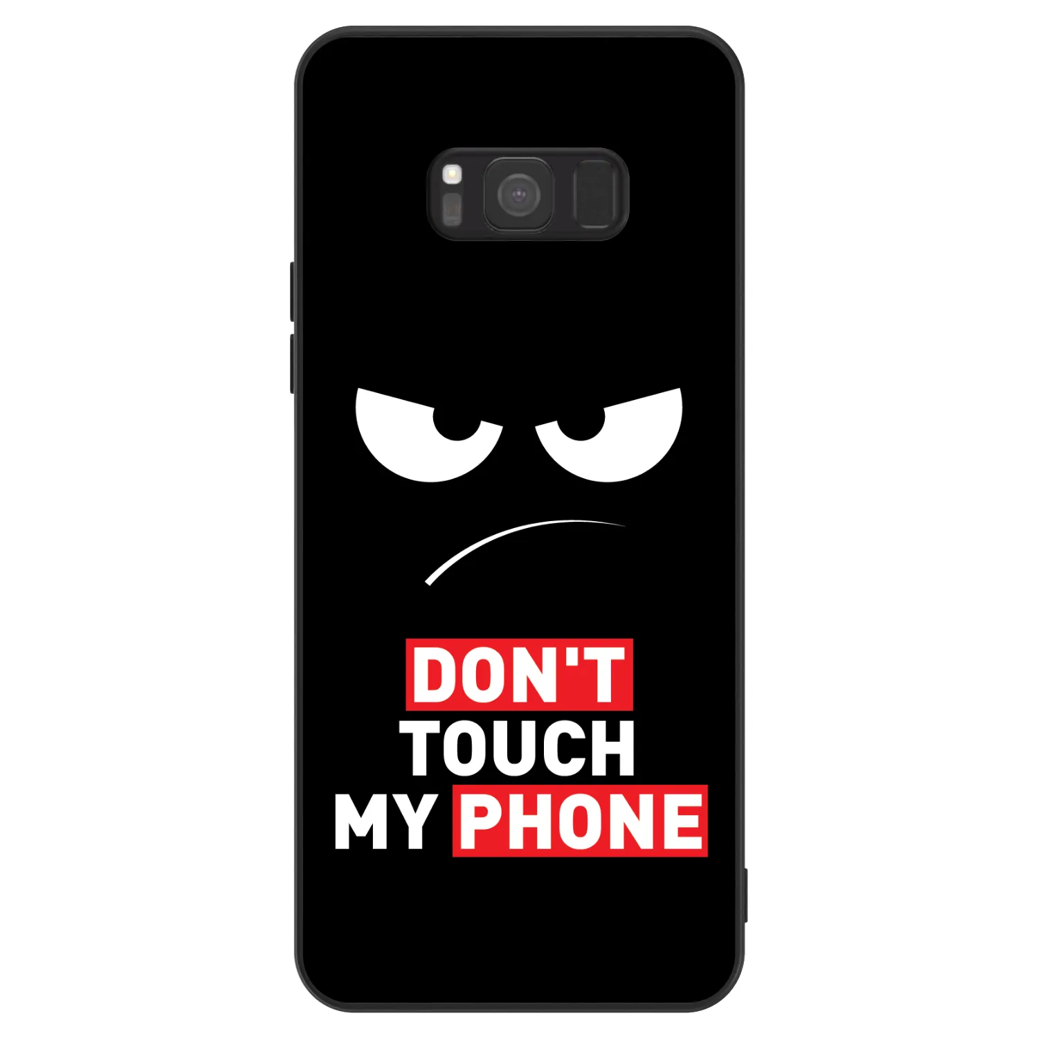 Picasee ULTIMATE CASE pentru Samsung Galaxy S8 G950F - Angry Eyes - Transparent