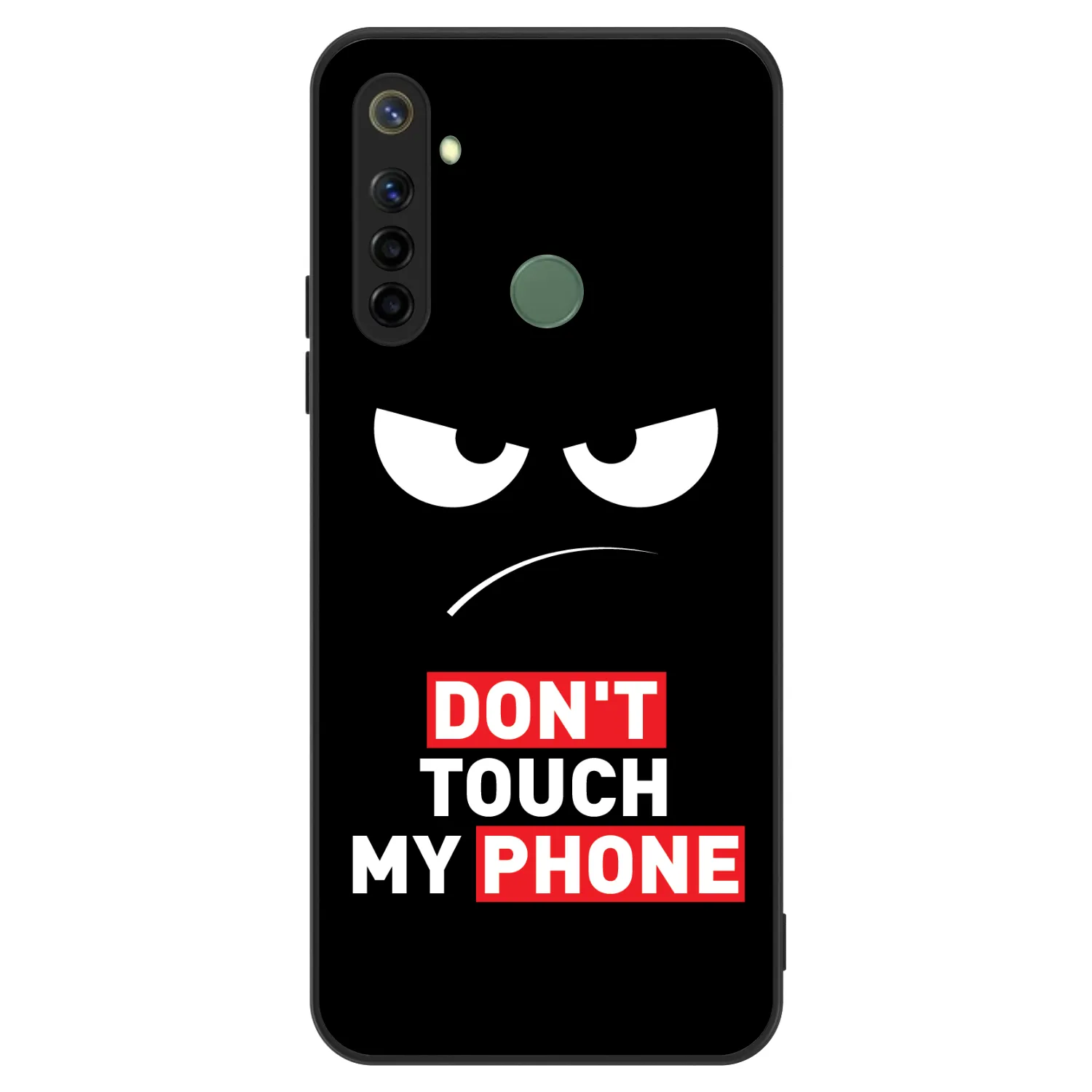Picasee ULTIMATE CASE pentru Realme 6i - Angry Eyes - Transparent