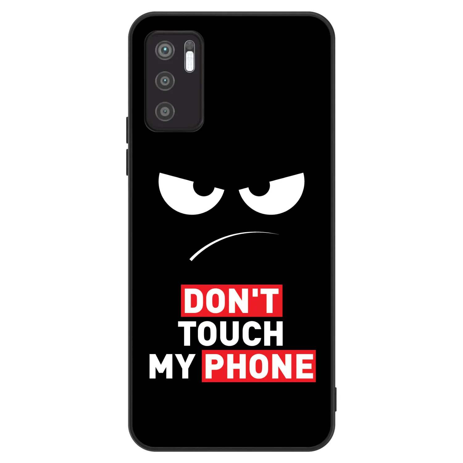 Picasee ULTIMATE CASE pentru Xiaomi Redmi Note 10 5G - Angry Eyes - Transparent