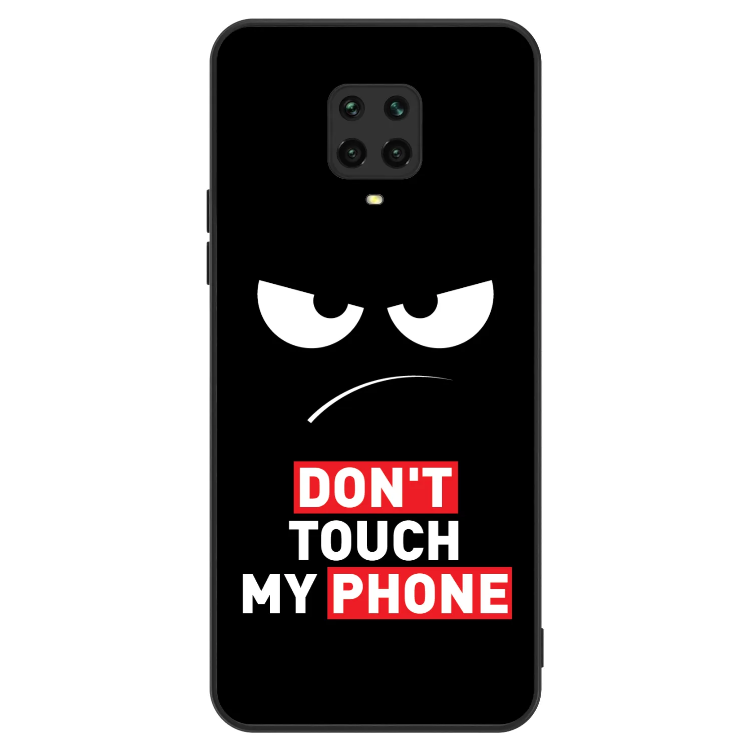 Picasee ULTIMATE CASE pentru Xiaomi Redmi Note 9S - Angry Eyes - Transparent