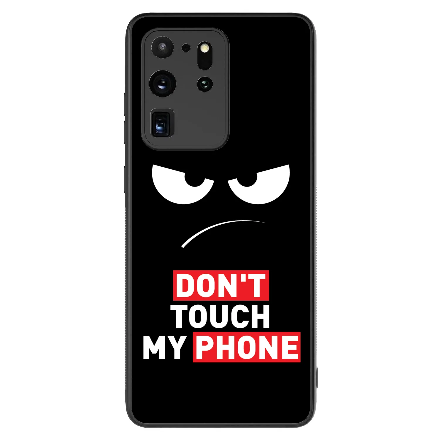 Picasee ULTIMATE CASE pentru Samsung Galaxy S20 Ultra 5G G988F - Angry Eyes - Transparent