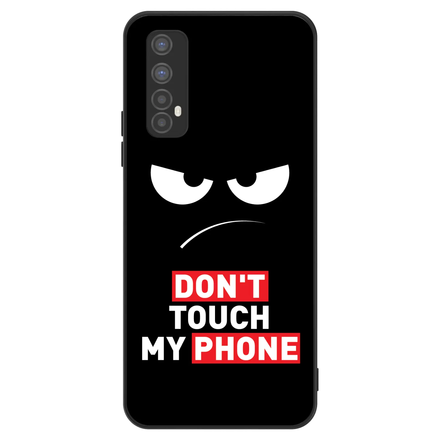 Picasee ULTIMATE CASE pentru Realme 7 - Angry Eyes - Transparent