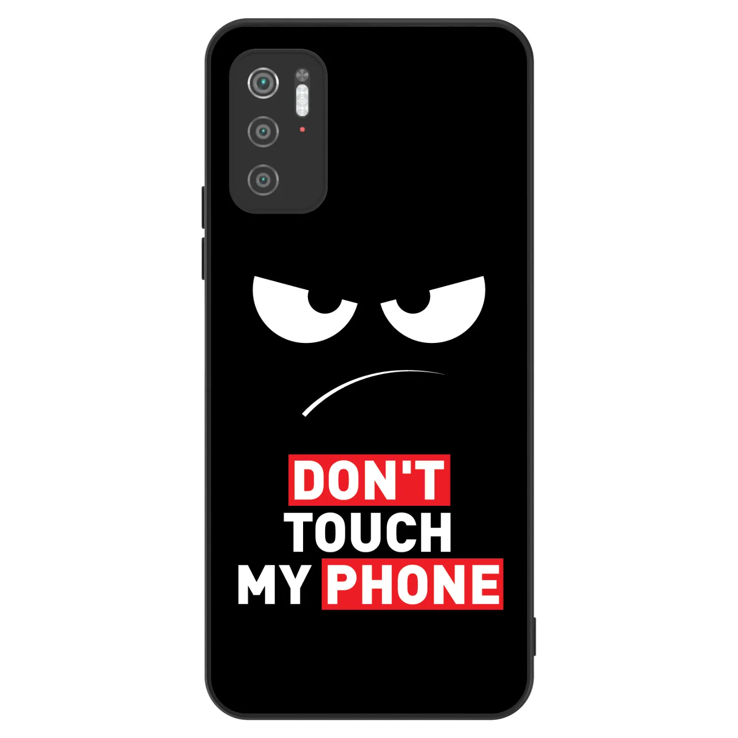 Picasee ULTIMATE CASE pentru Xiaomi Poco M3 Pro 5G - Angry Eyes - Transparent