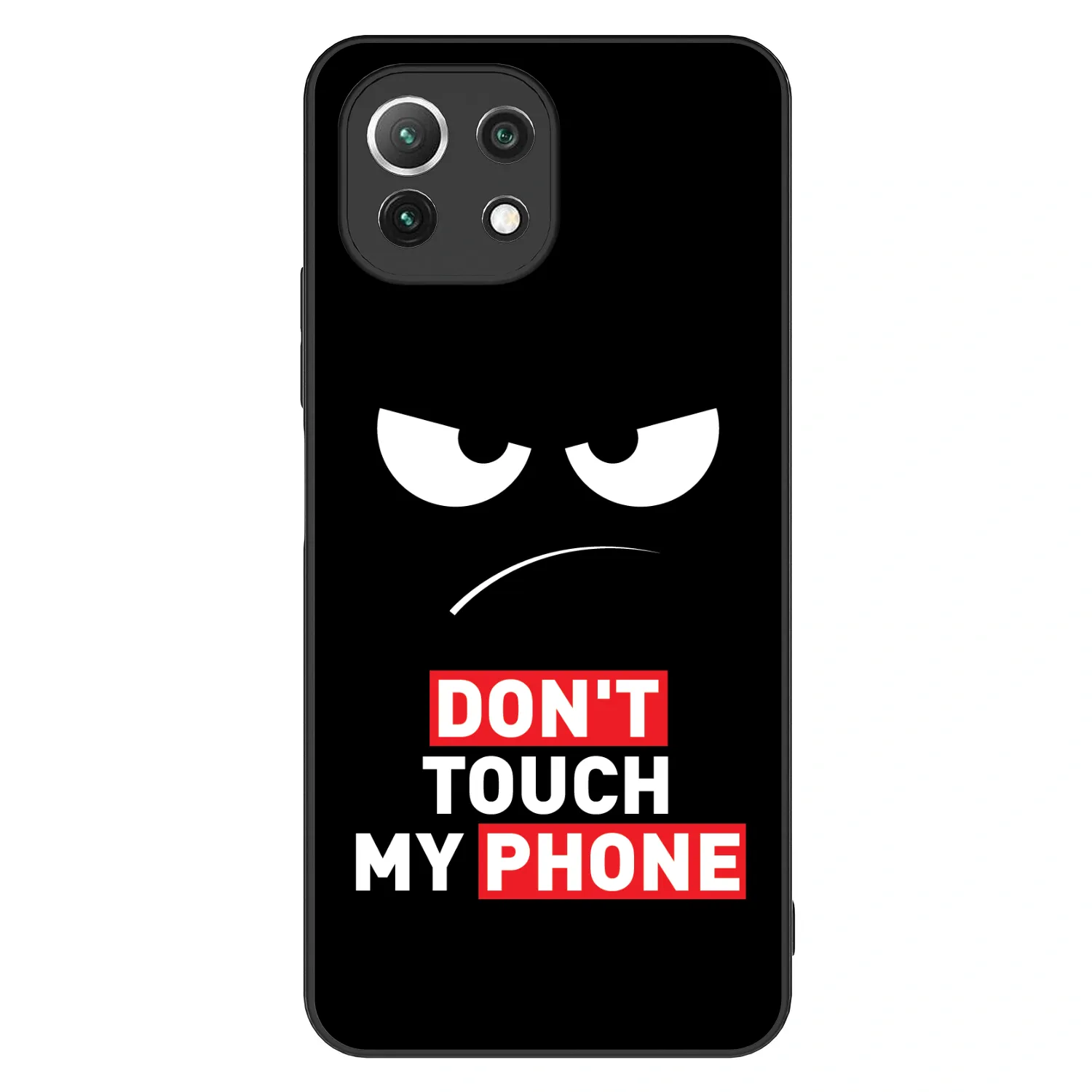 Picasee ULTIMATE CASE pentru Xiaomi 11 Lite 5G NE - Angry Eyes - Transparent