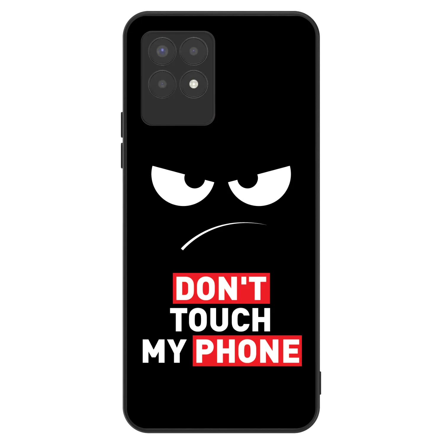 Picasee ULTIMATE CASE pentru Realme 8i - Angry Eyes - Transparent
