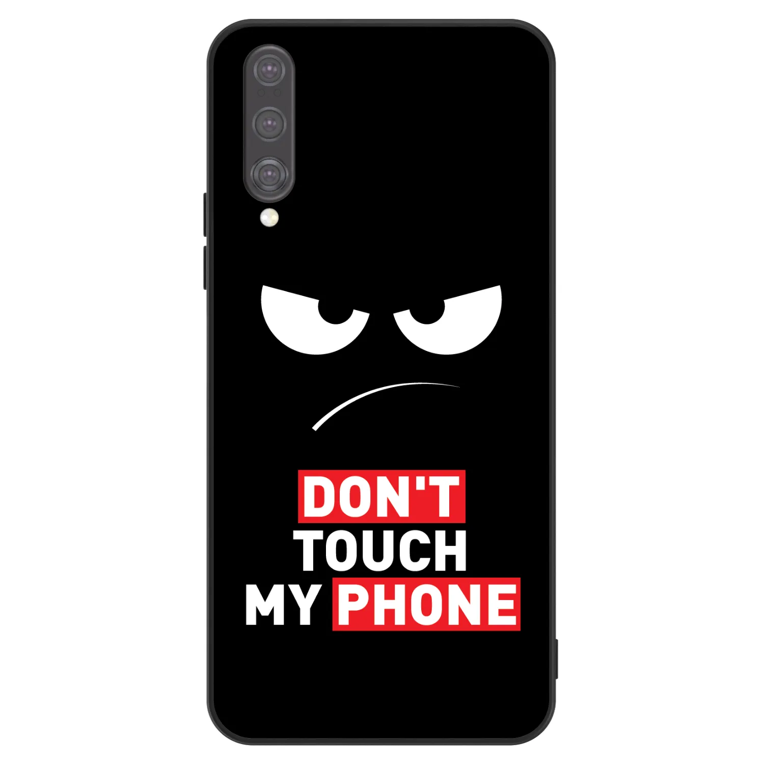 Picasee ULTIMATE CASE pentru Huawei P20 Pro - Angry Eyes - Transparent