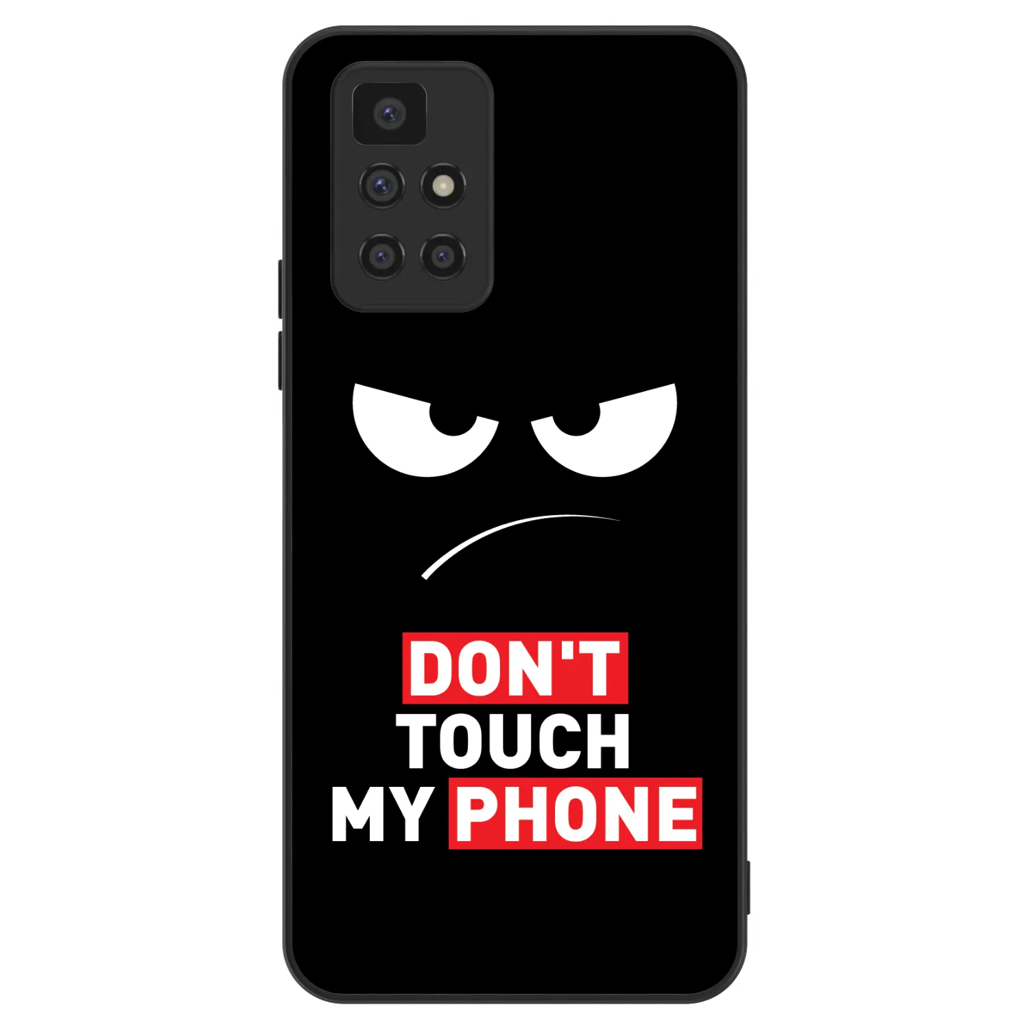 Picasee ULTIMATE CASE pentru Xiaomi Redmi 10 (2022) - Angry Eyes - Transparent